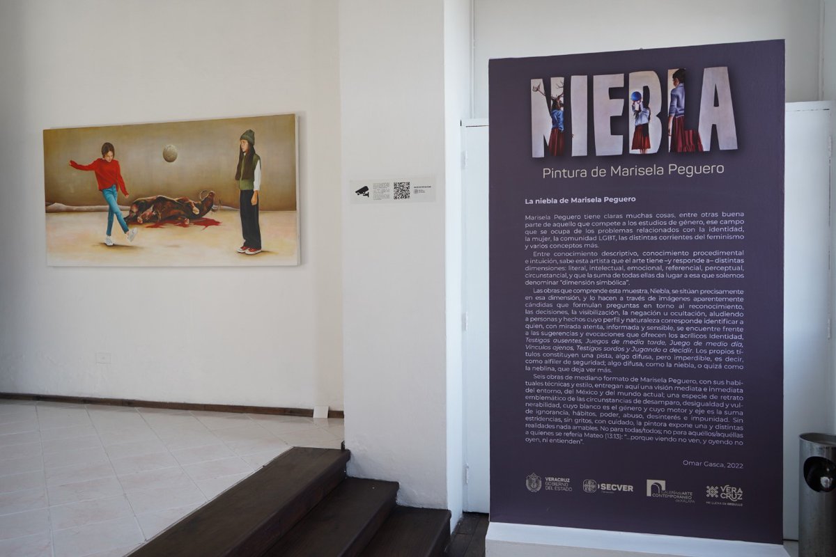 SECVERoficial's tweet photo. Recomendación para terminar el #FinDeSemana:
Visita la @GACXalapa y recorre las dos exposiciones que se presentan en sus salas.
▪️“Nudos y piedras” de #DanielBerman.
▪️“Niebla” de #MariselaPeguero.
🕙10:00 a 19:00 horas
🎟️Entrada gratuita
#Xalapa https://t.co/njrvv3gn6y