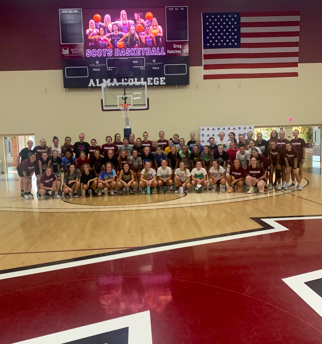 Alma College Women's Basketball tweet media