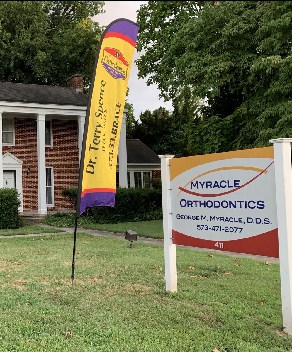 Excited to announce our new Sikeston location!  We recently purchased Myracle Orthodontics and could not be happier!  Thank you Dr. George and Selena Myracle for trusting us with your patients!!  #braces #invisalign #sikeston
