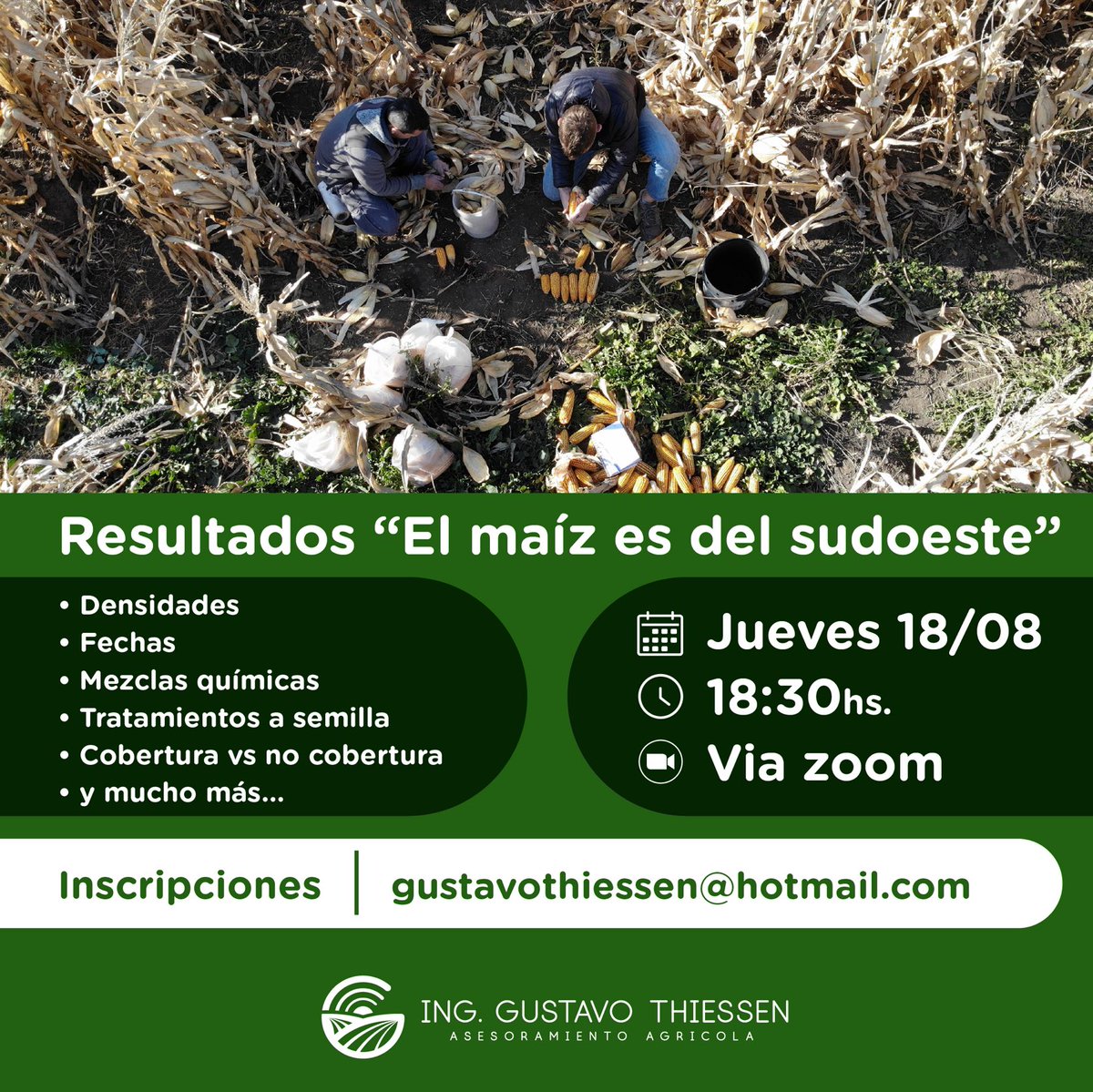 gustavothiessen's tweet photo. Vayan agendando, los esperamos https://t.co/nO6liRlYbq
