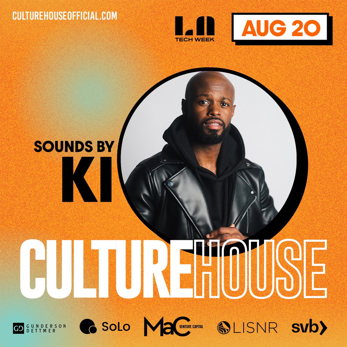 MarlonCNichols's tweet photo. Have you already RSVP’d for #CultureHouse at #LAtechweek? If not, hurry up and tap in because you already know it’s going to be 🔥. https://t.co/Cr7YnUmLSH