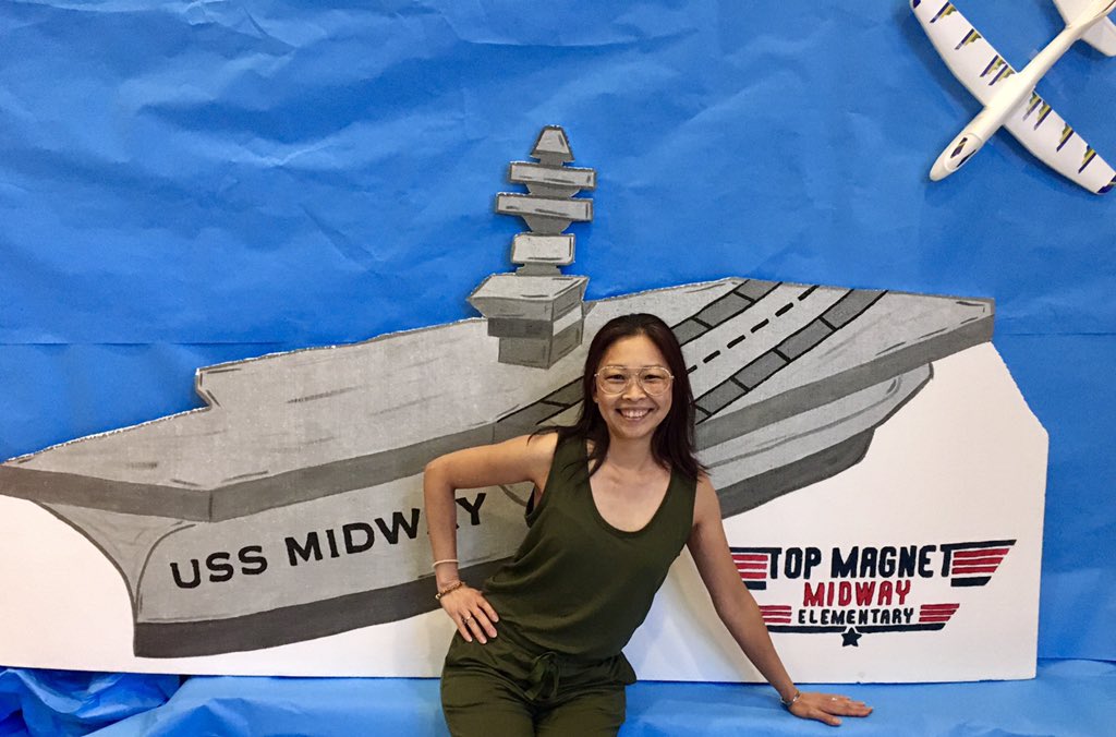 TOP teachers and staff return ready to launch into a new school year <a href="/midwayscps/">Midway Elementary School of the Arts</a>! The BEST of the BEST are having a blast getting to know each other! #TopMagnet <a href="/midwayprincipal/">Cathy Lambert</a>