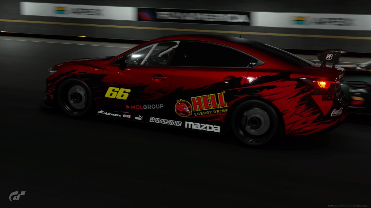 #PS5Share, #GranTurismo7 #hellenergydrink #mazda #GT7