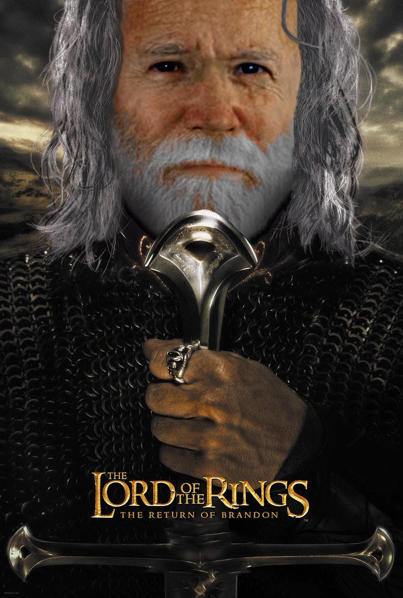 The Heir of Elendil has come forth. Dems are not as weak as they suppose. Dark Brandon has returned.