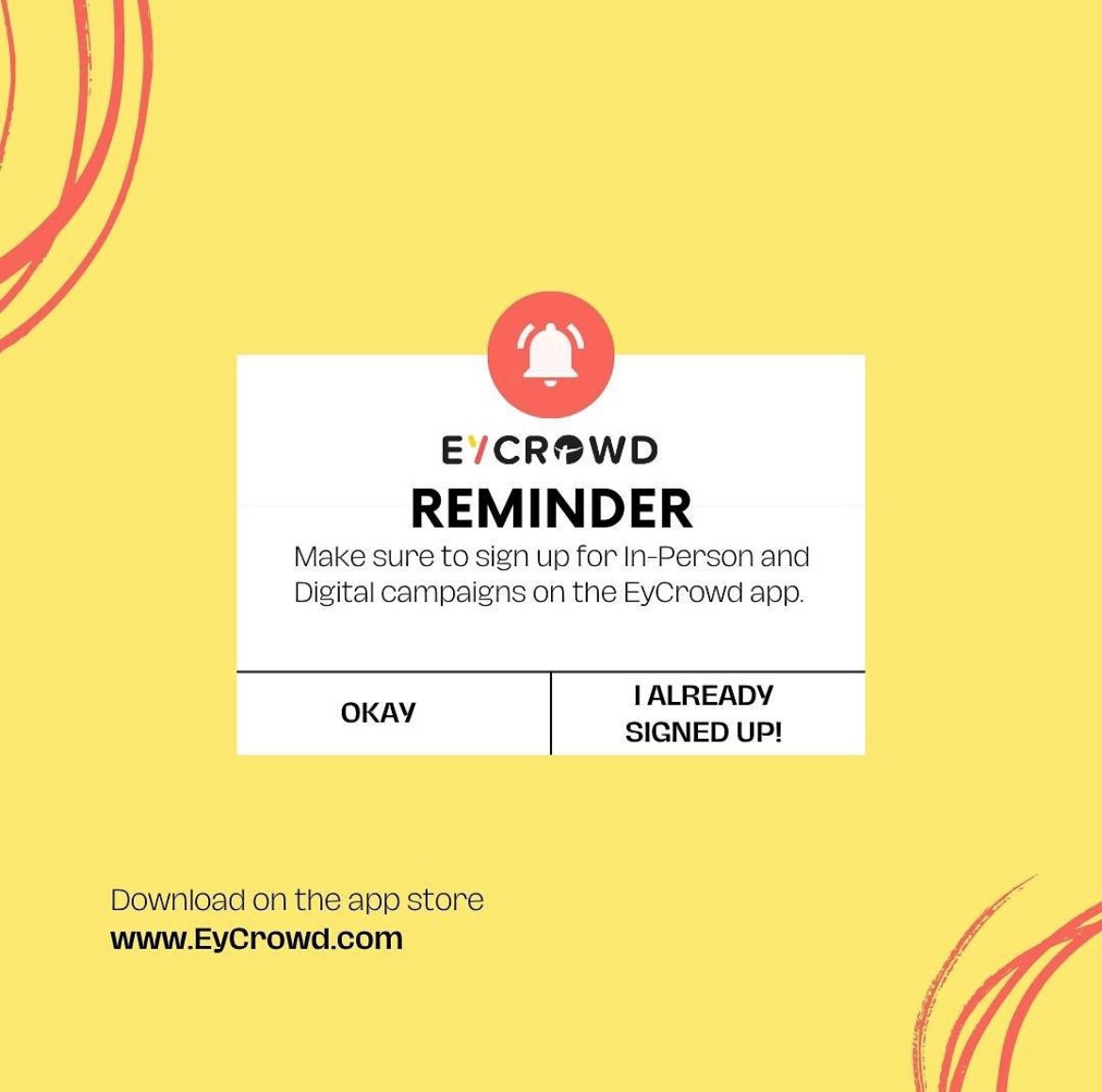 EveoyApp's tweet photo. Reminder for some fun!! Join some campaigns now to have fun and get paid #eycrowd #jointhewave https://t.co/q1hFu9JsLR
