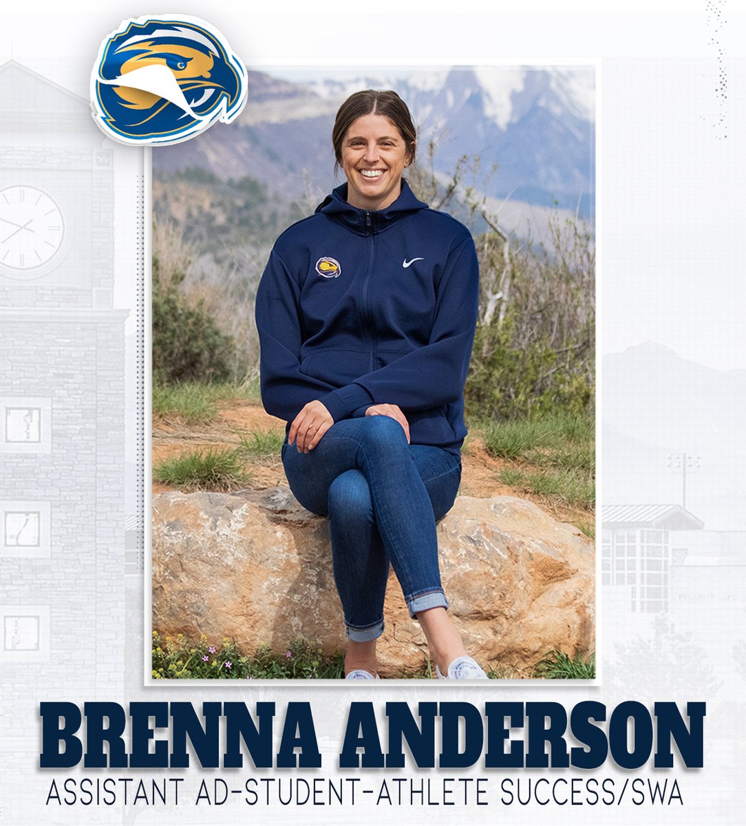 FLCSkyhawks's tweet photo. Congratulations to 𝐁𝐫𝐞𝐧𝐧𝐚 𝐀𝐧𝐝𝐞𝐫𝐬𝐨𝐧 on being elevated to Assistant AD-Student-Athlete Success/Senior Woman Administrator. 

Fort Lewis College Athletics can't thank you enough for your tireless efforts in enhancing the lives of our Skyhawks. #LetsSoar https://t.co/bbEqQhggde