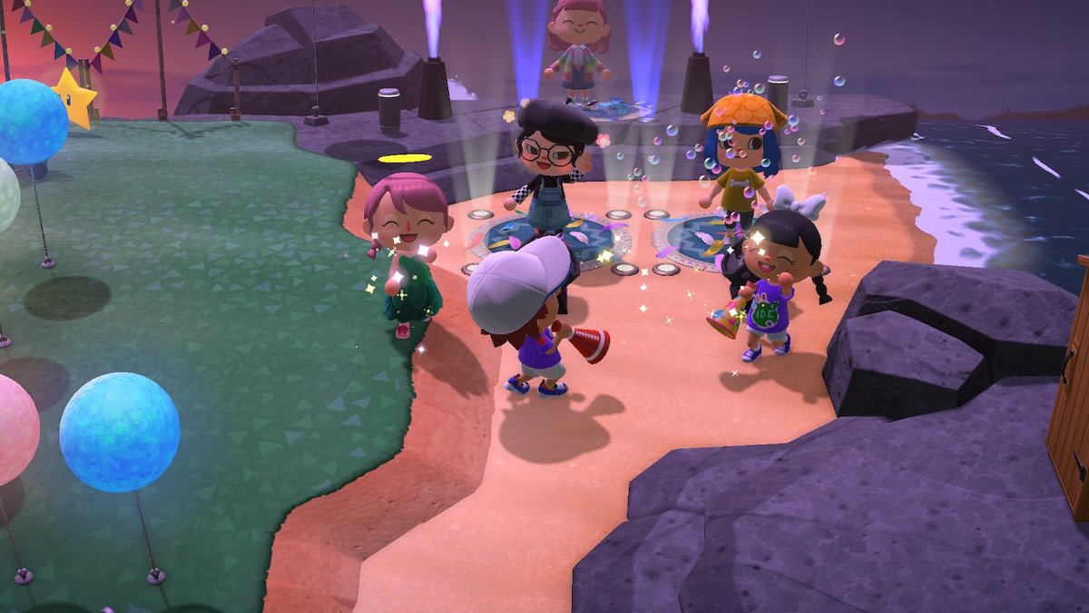 Mqui_AC's tweet photo. 2nda ronda del evento en isla mágica,en compañiade @Albita_ACNH @TuQueHacesSinMi @NoaPiruleta @Prettybunnyuwu_ lo hemos pasado genial! anfitriona @Albi_Lau #AnimalCrossing #ACNH #NintendoSwitch https://t.co/niomj75U95
