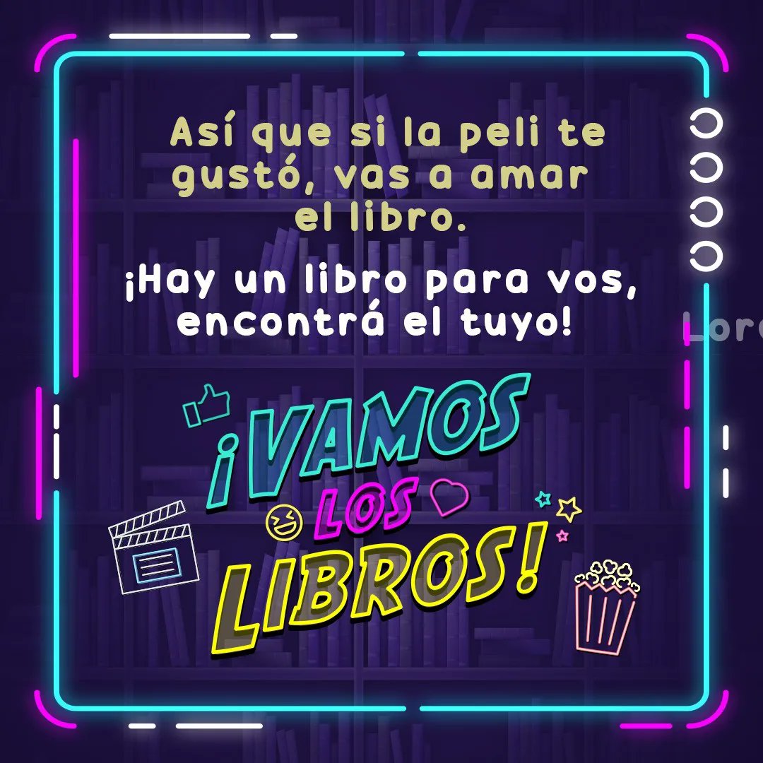 🍿Pelis, Series y Libros 📚

🔎¿Sabías que muchas de tus películas y series favoritas posiblemente estén basadas en un libro?  #VamosLosLibros