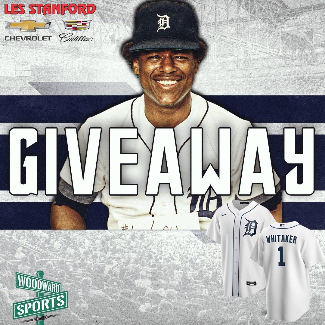 woodwardsports's tweet image. 🚨Lou Whitaker Giveaway🚨 

In honor of 'Sweet Lou' getting his number retired, we are giving away a jersey to ONE lucky winner! To enter: 

- Like this Tweet
- Retweet this Tweet
- Follow @WoodwardSports

*A winner will be selected Monday*