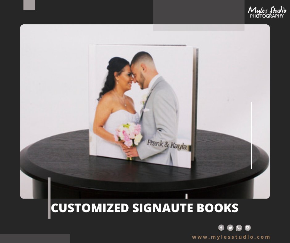 Every page of our signature Books are custom designed, based on the images you pick for your signature book.
For booking and other details visit: mylesstudio.com 
#weddingphotography #wedding #weddinginspiration #weddingday #bride
