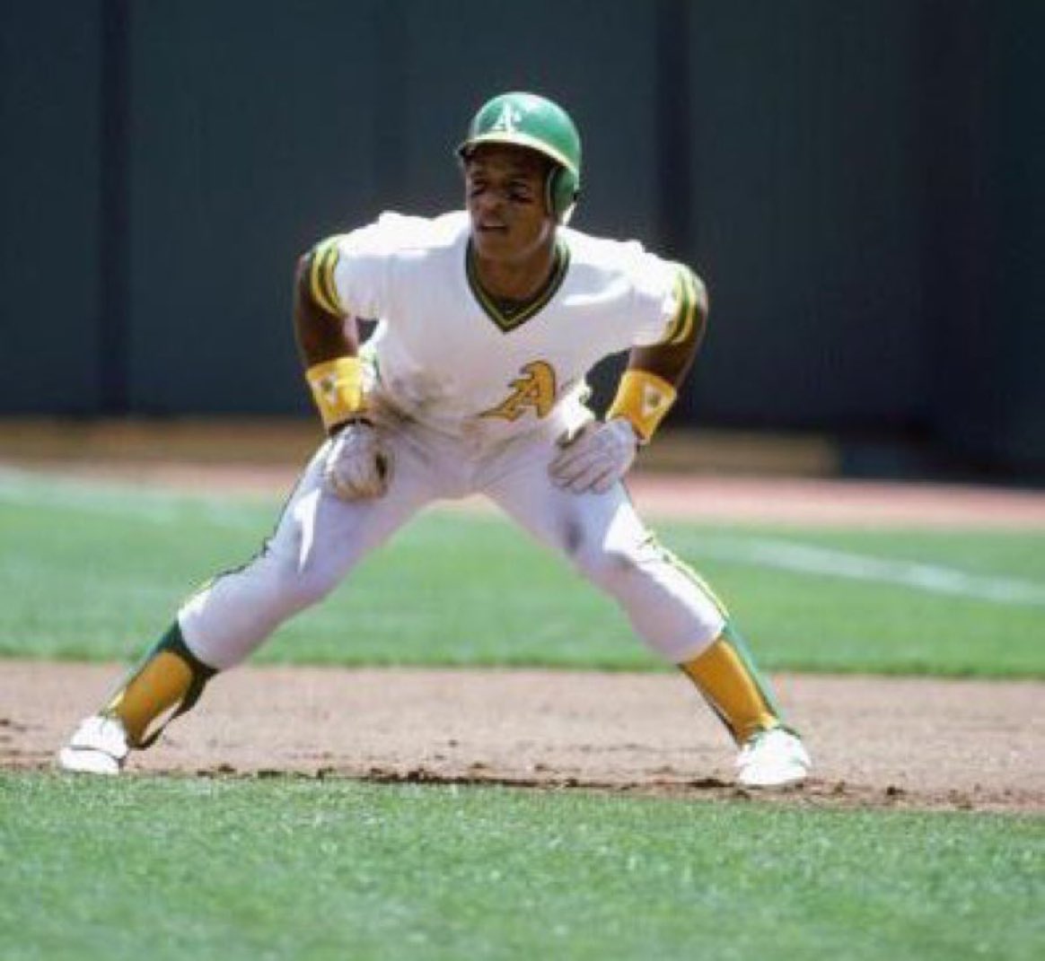 Today in 1982, Rickey Henderson woke up with 103 stolen bases on the season. THERE WERE TWO MONTHS LEFT.