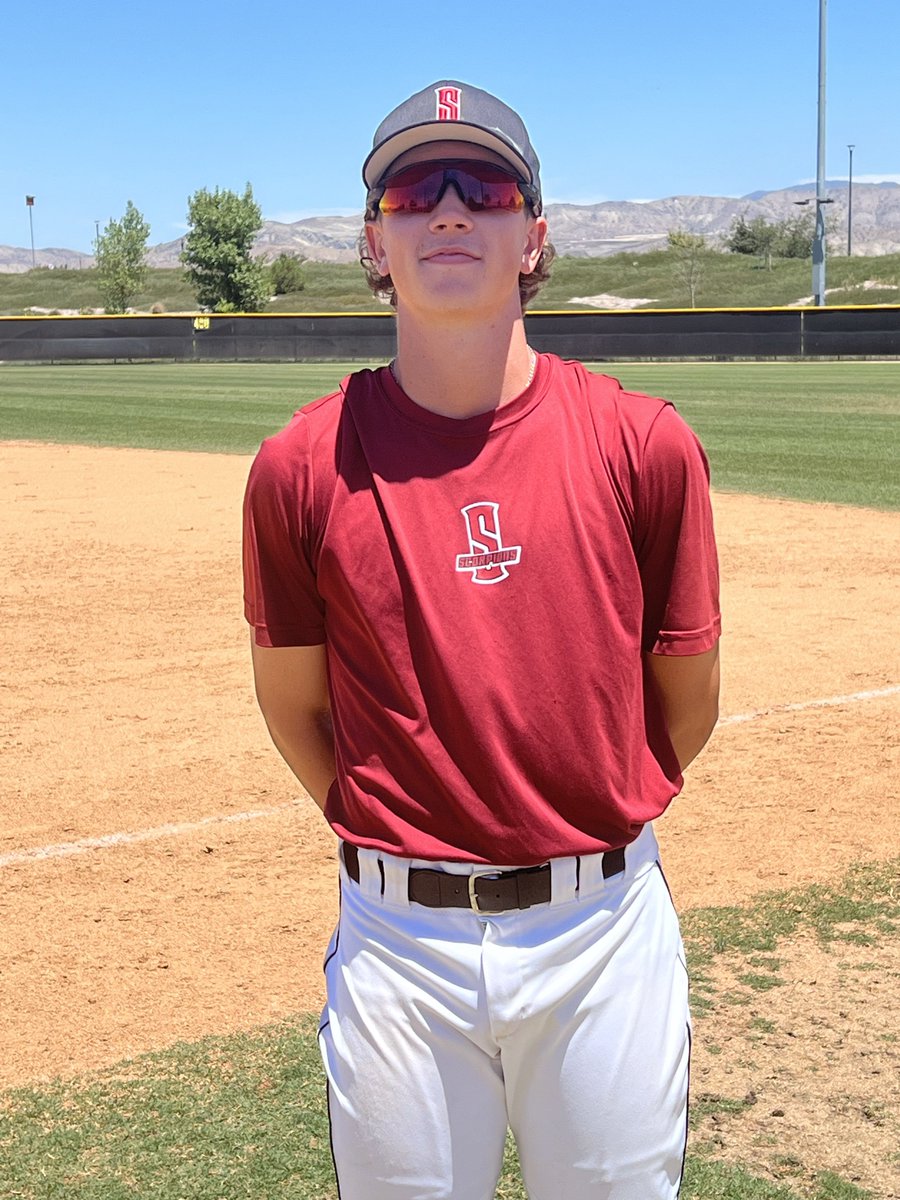 FiveToolCA's tweet photo. #FiveToolWestWS F: @ScorpionBasebal 2023 9, Trombly Tribe 2023 Red 1 
PoG: @AJRoettger1 7 IP, 5K, R
Notable: @Tannerwillcoxs2 2-4, 2B, 2RBI ￼ ￼ https://t.co/T7GNYn0kWi