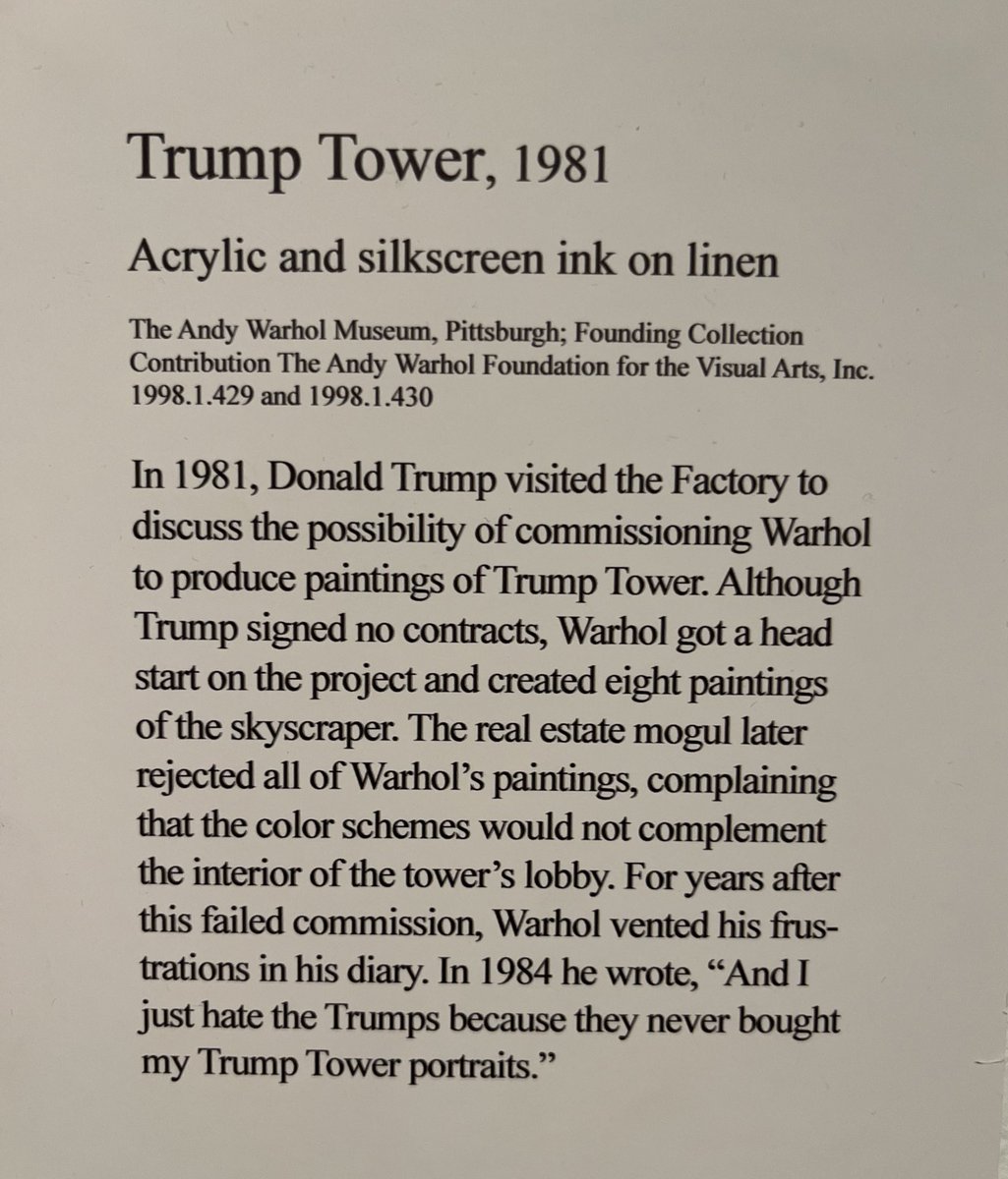 The least shocking thing to find at the Warhol museum today