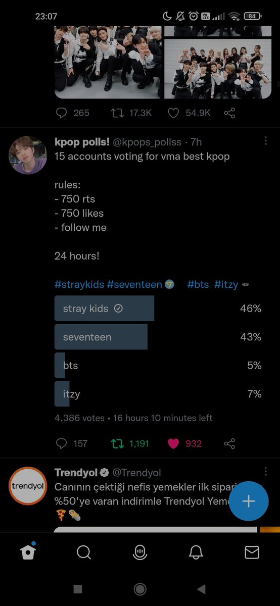 Bycs2Oz's tweet photo. @kpops_pollss Pls vote for #straykids thank you #스트레이키즈 https://t.co/W7GEjYGOqF