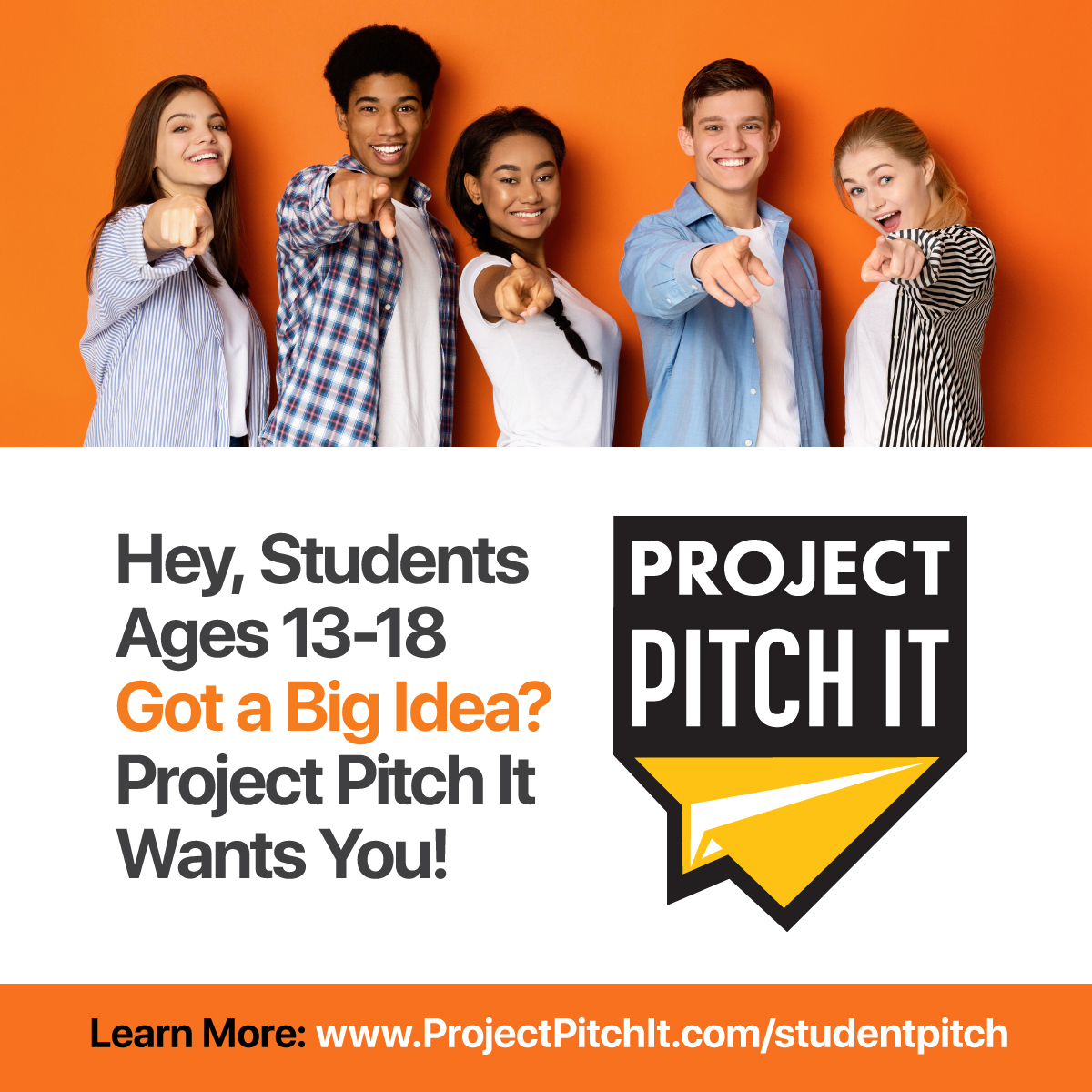 ProjectPitchIt's tweet photo. Season 7 of @ProjectPitchIt is right around the corner and we're looking for #student #entrepreneurs, ages 13-18, in #wisconsin to be a part of it on #tv. Click here to apply by 9/26/22: https://t.co/aWdMlylG8B
@UWMLEC #Tellafriend #projectpitchit #entrepreneurship https://t.co/oUglRzXYLw