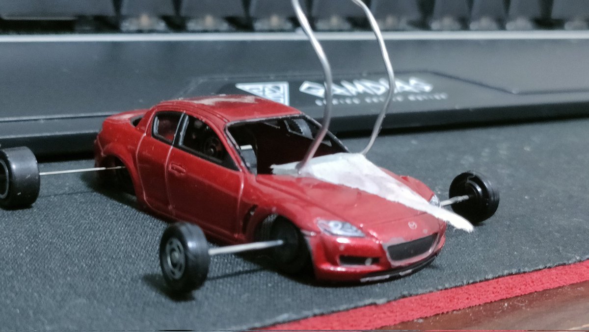 一昔前のカーパーキングのチー車