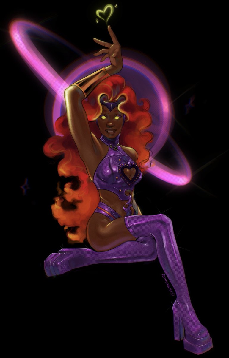 Alien superstar Starfire🌟💜