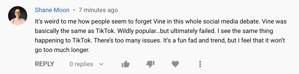 MKBHD's tweet image. If TikTok dies in the next 2 years I’ll eat a pair of AirPods