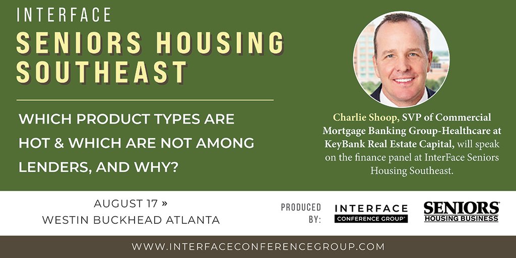 30+ year seniors housing and healthcare veteran Charlie Shoop will be lending his deep sector expertise on the finance panel. Register if you are in the Atlanta area! #IFSeniorsHousingSE #SeniorsHousing web.cvent.com/event/ece63332…