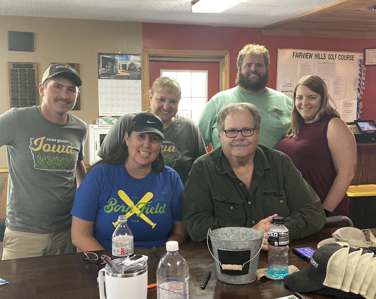 cornpolitics's tweet photo. At @iowa_corn golf outing today with a few of my ICGA favorites in Malvern, IA https://t.co/qCGT6doFWK