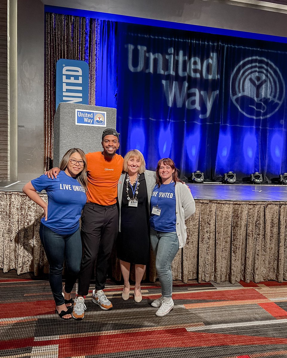UnitedWaySJC's tweet photo. What an inspiring message from our very own, Brandon Leake at the United Way Western Regional Conference. Thank you Brandon for reminding us of the power of progress and a reflection of what that looks like for each and every one of us!
#liveunitedwest
#calledtomove https://t.co/egqrnoxTgc