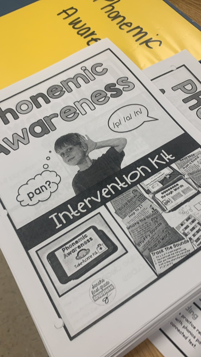 drcorteswrites's tweet image. If you’re looking for good phonemic awareness activities I am a super fan of anything #snippetsbysarah. I have her phonemic awareness bundle and her syllable division unit. She’s awesome. #edutwitter #teachertwitter