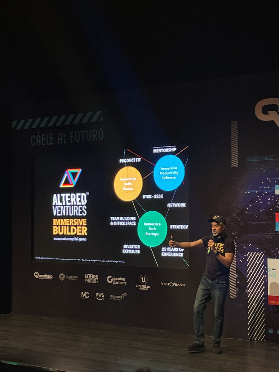 VRnauta's tweet photo. Yo me quedo con esta gran iniciativa por parte de #AlteredVentures y @bilbeny sobre abrir una incubadora para apoyar proyectos con tecnologías emergentes. Gracias Mario por tan buena plática!
#VR #AR #MR #Queretaverso https://t.co/uE0WTrMMrx