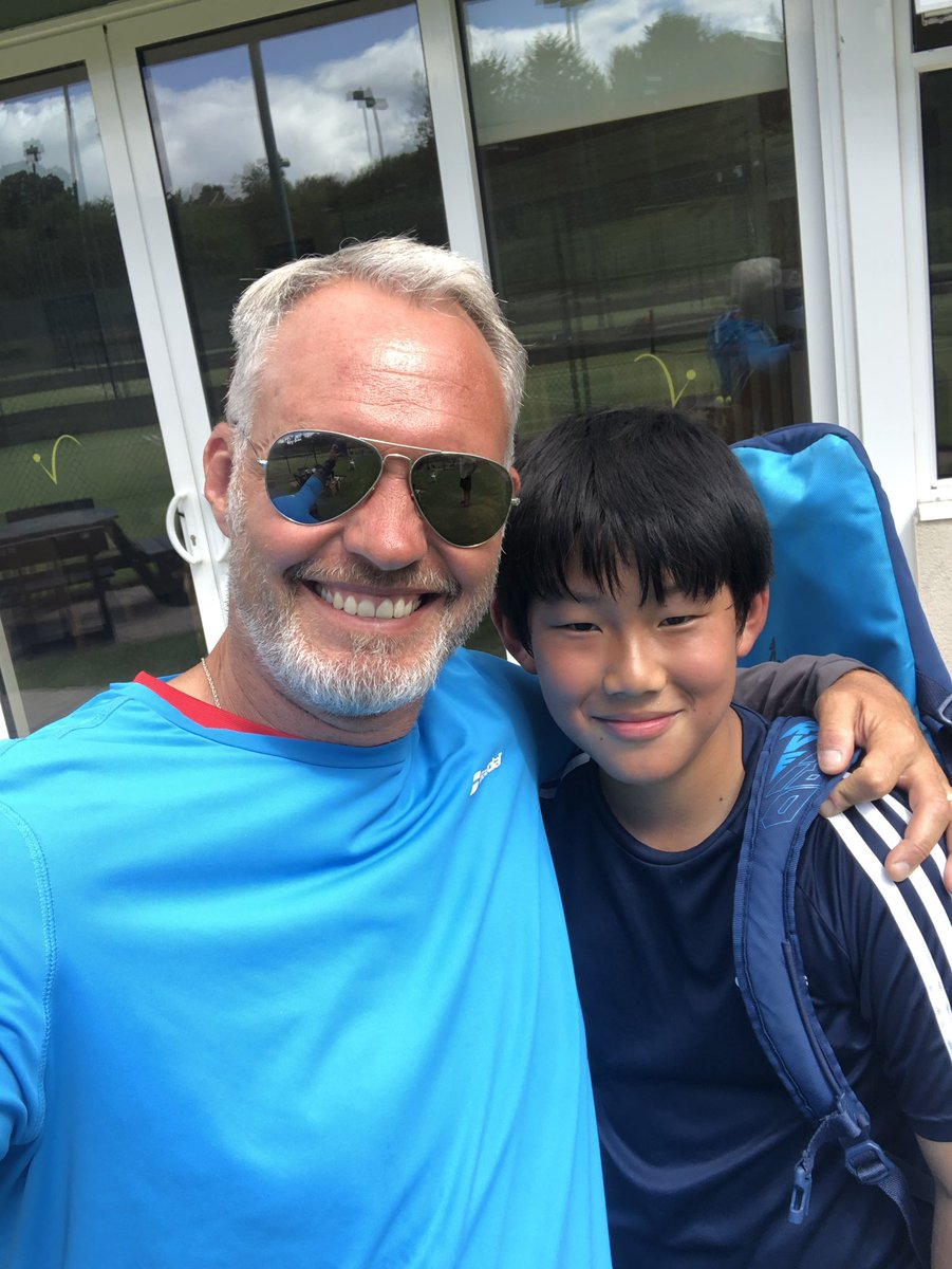 TeamRadyr's tweet photo. Look after one of the best and hardest working kids, he will run through walls for you @watson_emily #millfield #newchapter #goodlistener #trieshard 🎾 #kev #earlysaturday1-2-1s @radyrtennisclub https://t.co/XVSg2pvM66