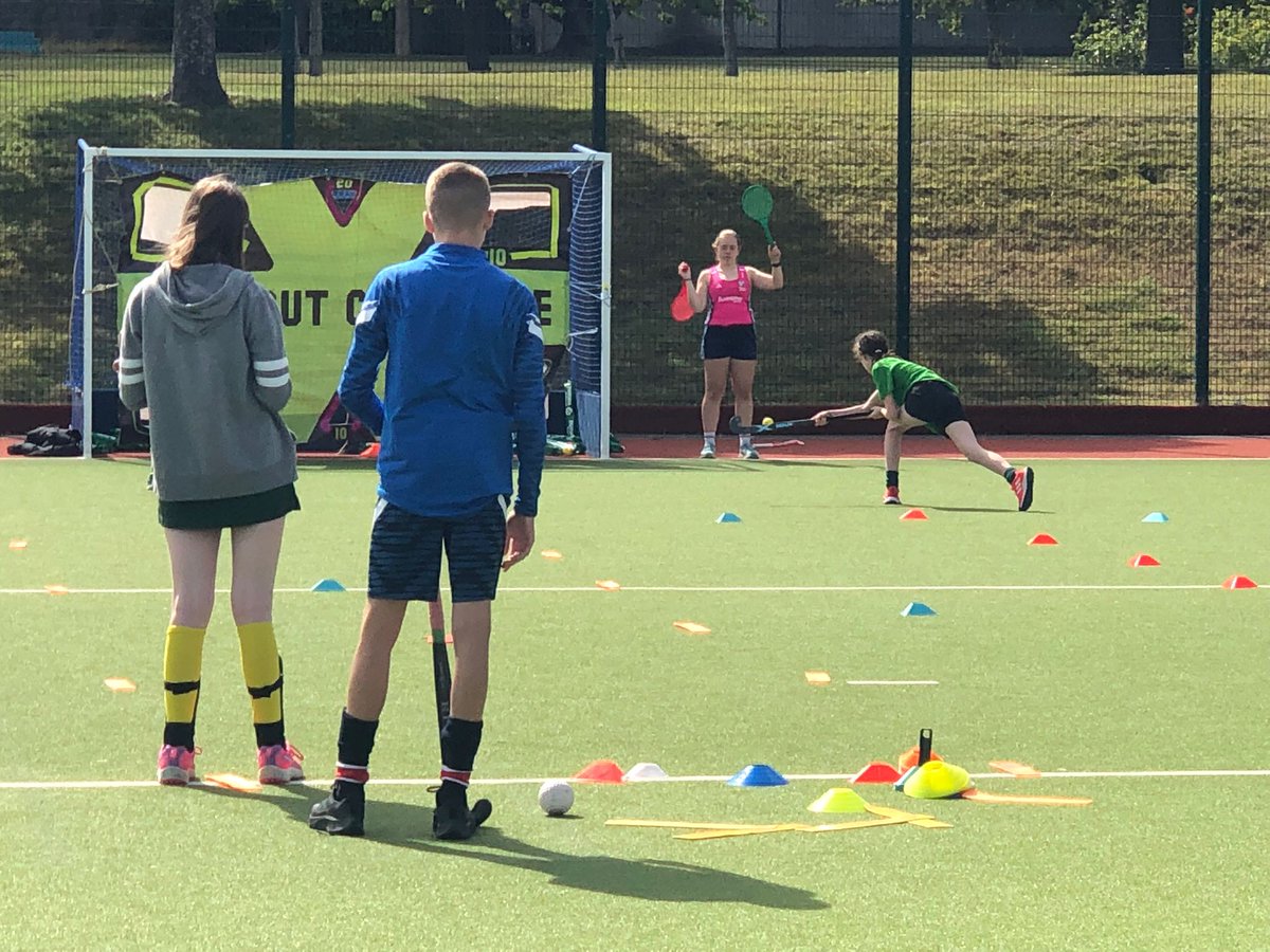 irishhockey's tweet photo. ๐What a fabulous first #Hockey4All camp at @StJosephOfCluny partnering with @dlrSportsTeam. Great to see everyone having fun and learning new skills! #HIDevelopment https://t.co/yidRTRjjad