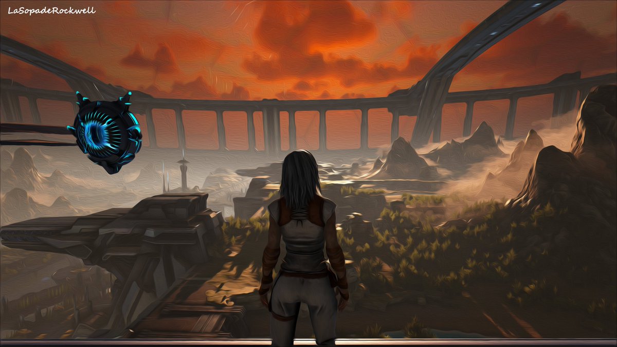 LaSopaRockwell's tweet photo. #FelizViernes Imagen In Game #ARKSurvivalEvolved Pintura Helena en Genesis 2 #ARK Espero les guste 😊 @survivetheark @NotDollie @ComplexMinded #CommunityCrunch 🍵🔥 https://t.co/BzAHrWGRAc