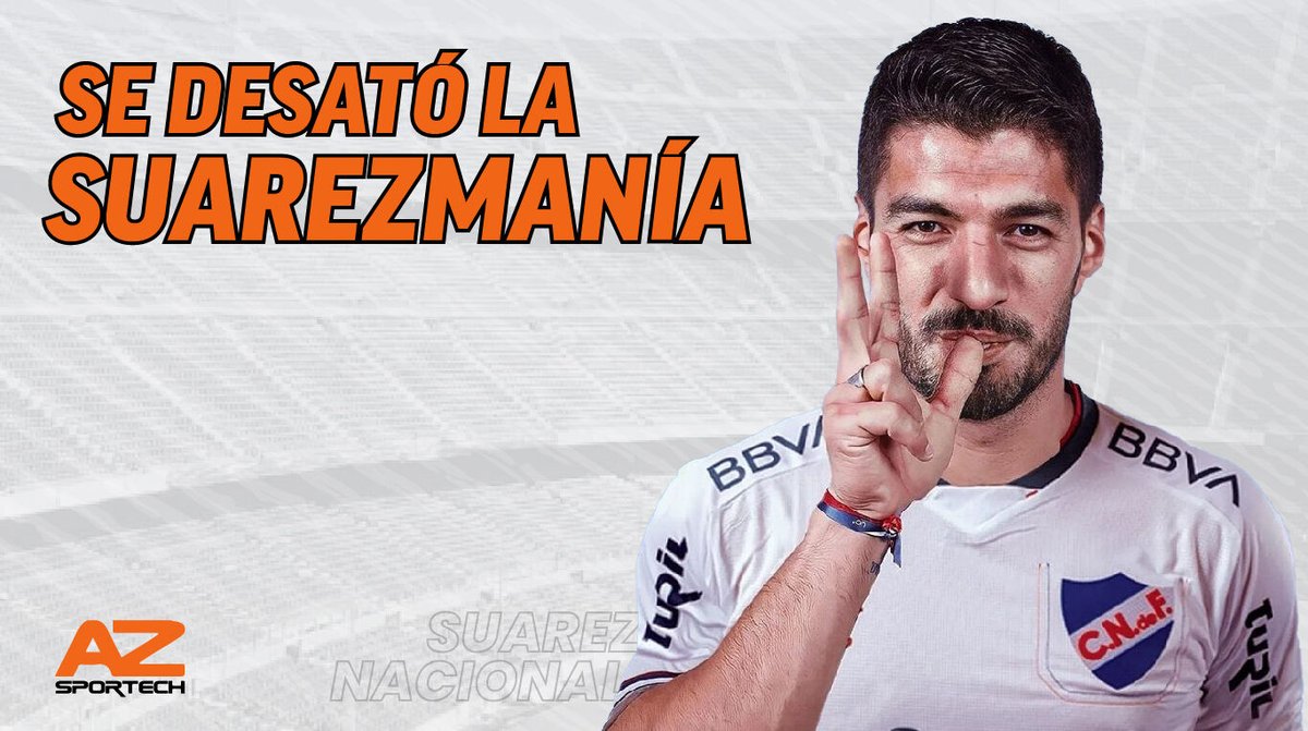 Nacional fue noticia mundial al incorporar por lo que queda de este 2022 a Luis Suárez, quien 16 años después volvió a vestirse de blanco en el choque de ida de los cuartos de final de la Copa Sudamericana.

Lee la nota completa de #AZSportechNews  👌
bit.ly/3JwBhid