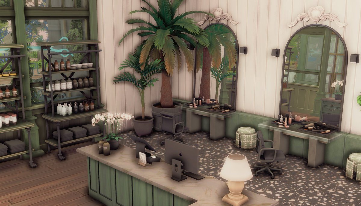 heurebleuenuit's tweet photo. 𝘏𝘢𝘪𝘳 𝘴𝘢𝘭𝘰𝘯 - 𝘊𝘰𝘱𝘱𝘦𝘳𝘥𝘢𝘭𝘦  ✂
#TheSims4 #Sims4 #ShowUsYourBuilds https://t.co/Na8lrq0cwD