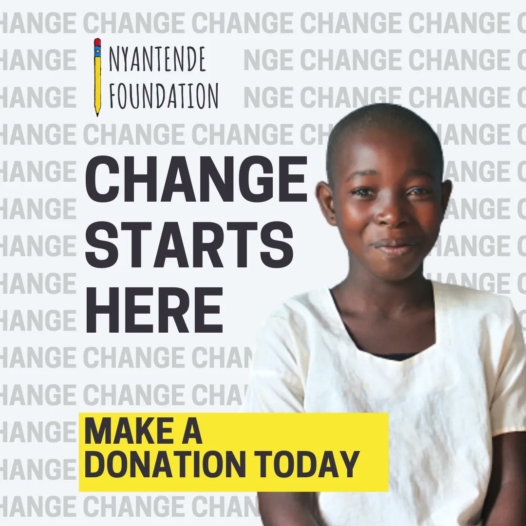 Nyantende's tweet photo. It’s easy to be overwhelmed by all the injustices in the world and even feel powerless to change them. But that doesn't have to be the case!

For just $10 you can change a child’s life in Nyantende. Make a donation today!
https://t.co/CB9mBTaevh https://t.co/fqlvwpvD4M