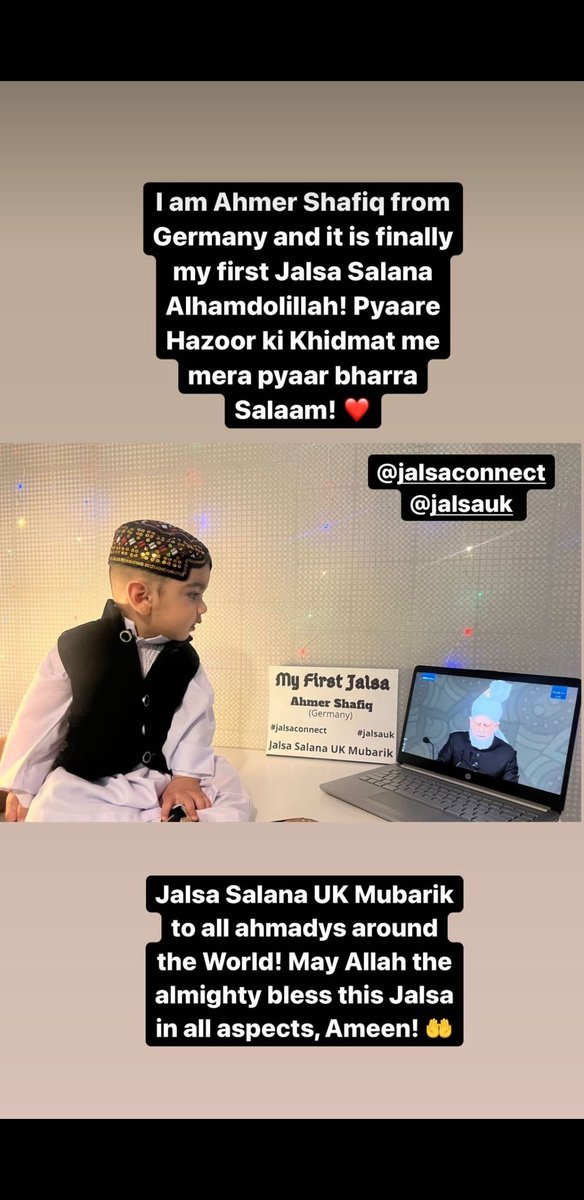 MkaHattersheim's tweet photo. #Love4Khilafat Our Nannha Mujahid 9 months old Ahmer of Germany. MashaAllah may Allah Taala's blessing be with him and his Parents @JalsaConnect @JalsaUK Mubarak https://t.co/6C8bepdUTb