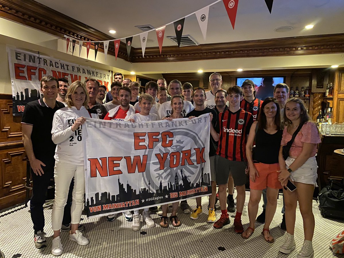 eintracht_us's tweet photo. It was an awesome turnout for the season-opener with @EFCNewYork. Not the result we dreamt up, but as always, our fans are top-class! 🦅 https://t.co/aK8hglcllU