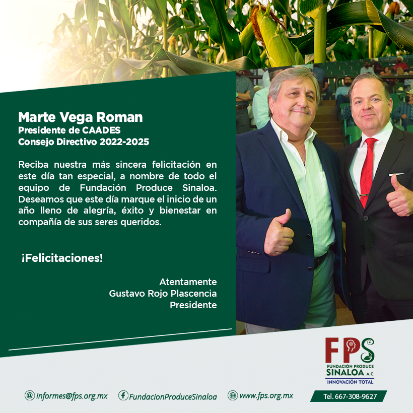 Muchas Felicidades a nuestro Amigo Marte Vega Román, presidente de <a href="/CaadesSinaloa/">Caades Sinaloa, A.C.</a>  en su cumpleaños.