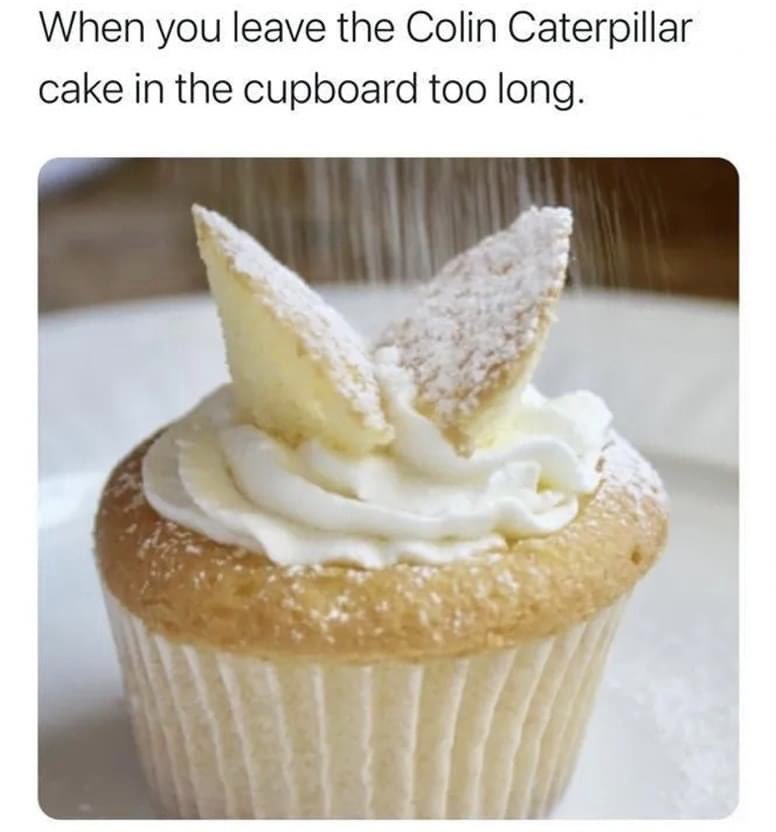 QbFood's tweet photo. Let’s be honest, no one ever leaves a Colin lying around for that long especially in the @design_qb and food office! https://t.co/6pMYAUu6sI