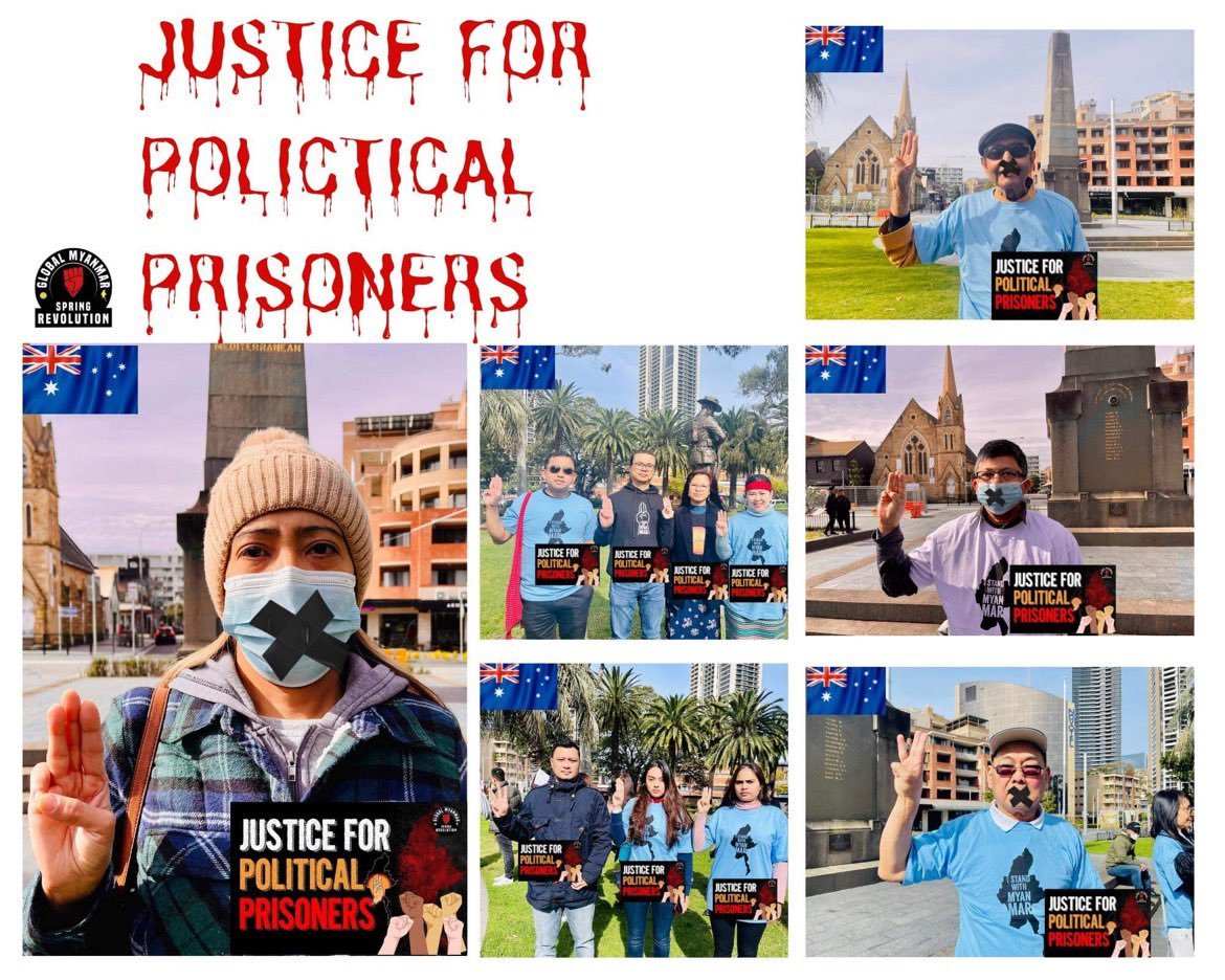 MTA_Calendar's tweet photo. Ongoing: 
There are 3 @GMSR22222  Campaigns ongoing! 
#JapanStopSupportingJunta &amp; "10 days Mail Campaign" are both calling on Japanese government to stop complicity with the Junta in Myanmar! 
&amp;
Photo campaign to demand the #ReleaseAllPoliticalPrisoners 
/5 https://t.co/ccL4tELgH3