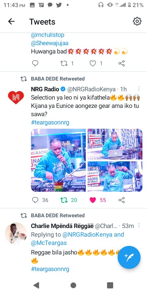 KijanaYaMalonza's tweet photo. #teargasonnrg @McTeargas 𝕊𝕦𝕡𝕒 𝕄ℂ 𝕊𝕦𝕡𝕒 𝔻𝕁🇰🇪📸💯🍁🌪️. 𝕄𝕚 𝕀𝕔𝕠𝕟 𝕤𝕒𝕪𝕤 @KijanaYaMalonza 🇰🇪🎚️🎛️🎶📻✌️. Nuff Respect #teargasonnrg #mpasho #nairobigossip #Gopato #Reggea @selectortechnix @streetempireEnt https://t.co/KH7Z4aKio0