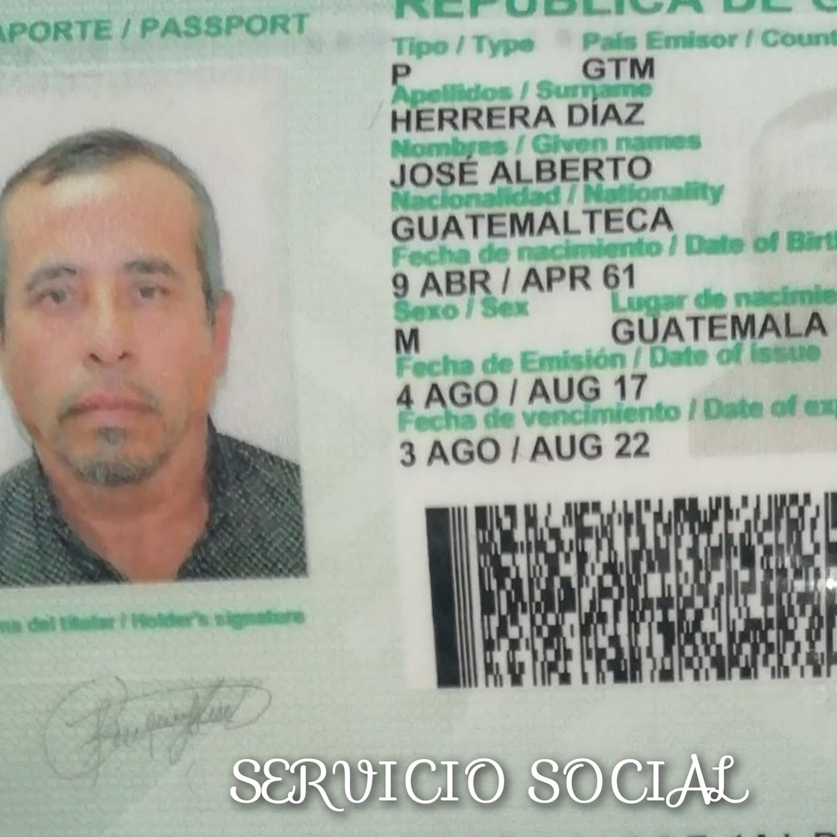 Si alguien puede apoyar a encontrar a su familiar. El conductor de un transporte pesado sufrió un infarto. Esta recluido en el hospital Chitré II de Panamá.