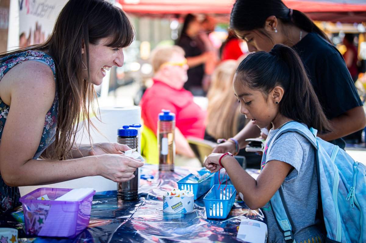 bengrey's tweet photo. What a fun, incredible event. Thanks to all the @ccsd59 staff who worked together to make day 1 of our Back to School event happen. Very much looking forward to getting to see more families tomorrow. #d59learns https://t.co/nXcq5lixwm