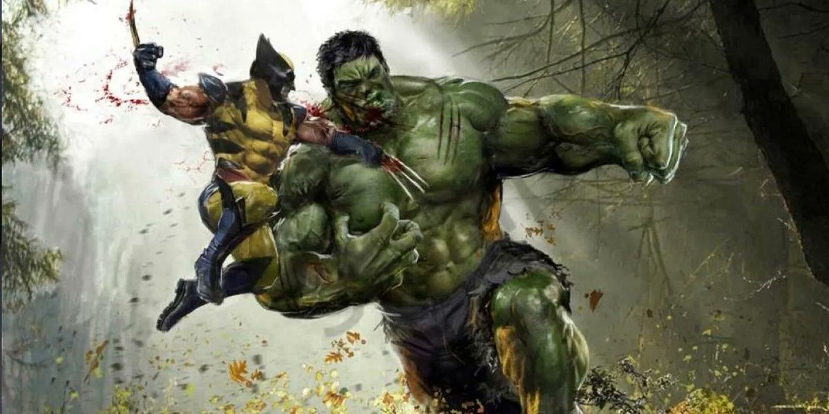 The very first appearance of #Wolverine saw him battling the #Hulk on ...