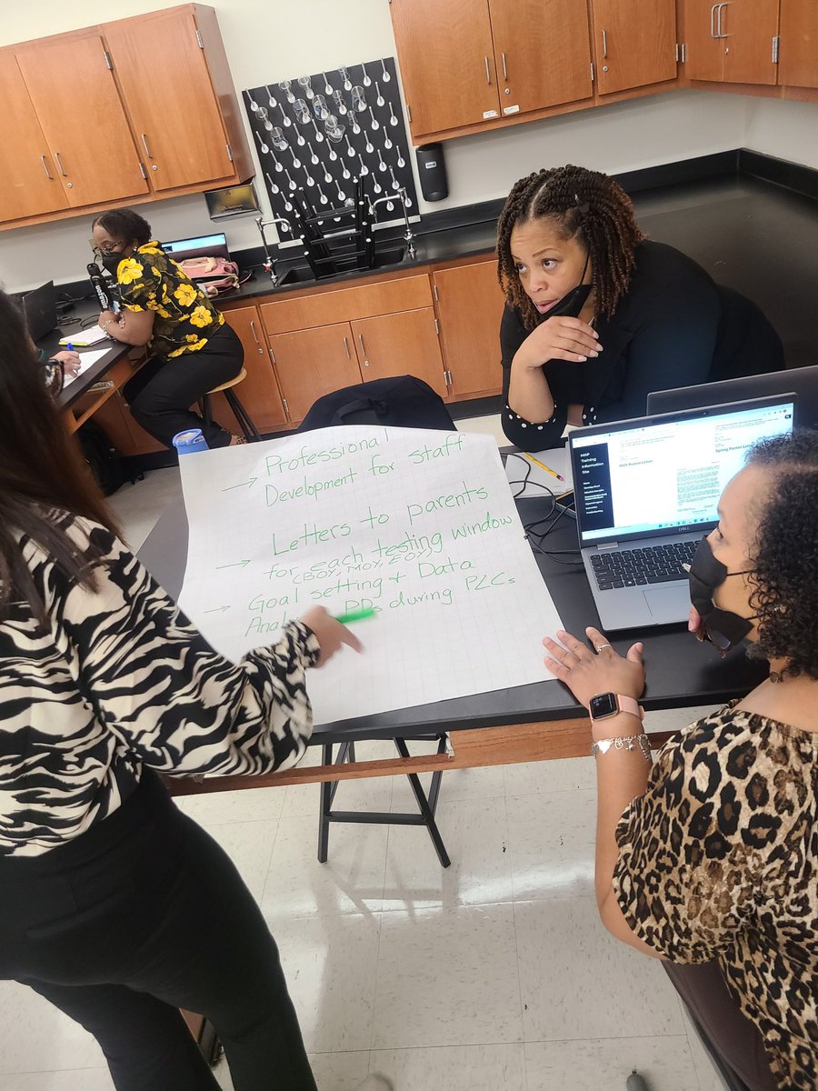 msedbostic's tweet photo. So excited to see @desotoisdengage staff so engaged about learning more about scheduling, reports connecting to instruction and communication regarding @NWEA testing. Shout out to my awesome co-presenter @GT_ESL #desotoengage #PassportToExcellence
#TimeToFlyDeSoto https://t.co/pFep9GSQsj