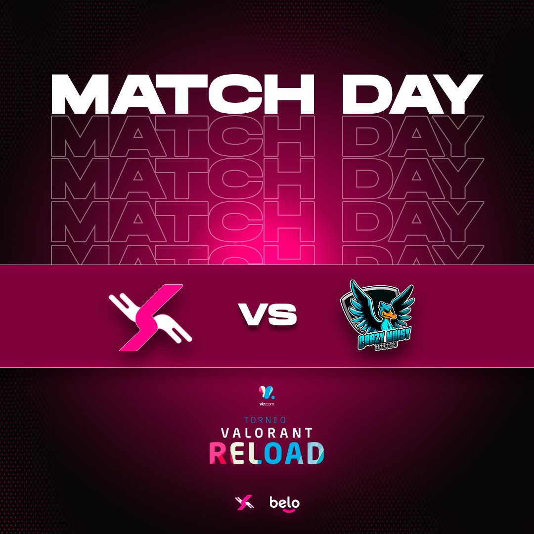 SunXetClub's tweet photo. Hoy empieza nuestro recorrido por el #VALORANTReload de @viaxesports, vamos por una victoria en el debut de nuestro nuevo equipo 💪
⏰ 19:00hs 🇦🇷 / 18:00hs 🇨🇱
📺 https://t.co/O6oWmvvDll
#StaySun ⚡ @belo_app https://t.co/UQGr2L4T1H