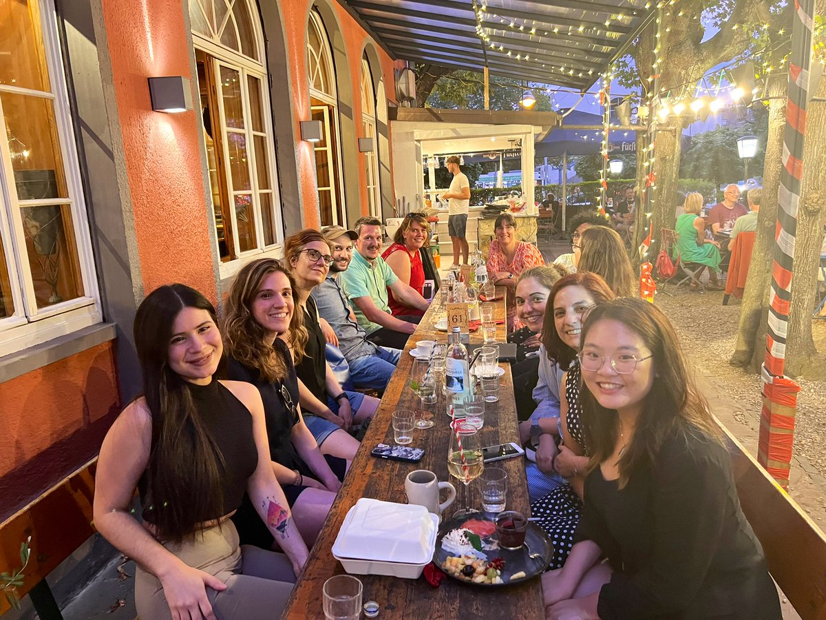 PNgsabrina's tweet photo. Special appreciation post dedicated to our @RisingStars_UFR organising team members for making this possible. It takes more than above and beyond to bring all of us together 🍻🥰
🇬🇧 🇬🇷 🇨🇱 🇦🇺 🇲🇾 🇩🇪 🇮🇹 🇵🇹 🇨🇦 🇻🇪 #postdoc #research #Freiburg https://t.co/65ce5QXbSh
