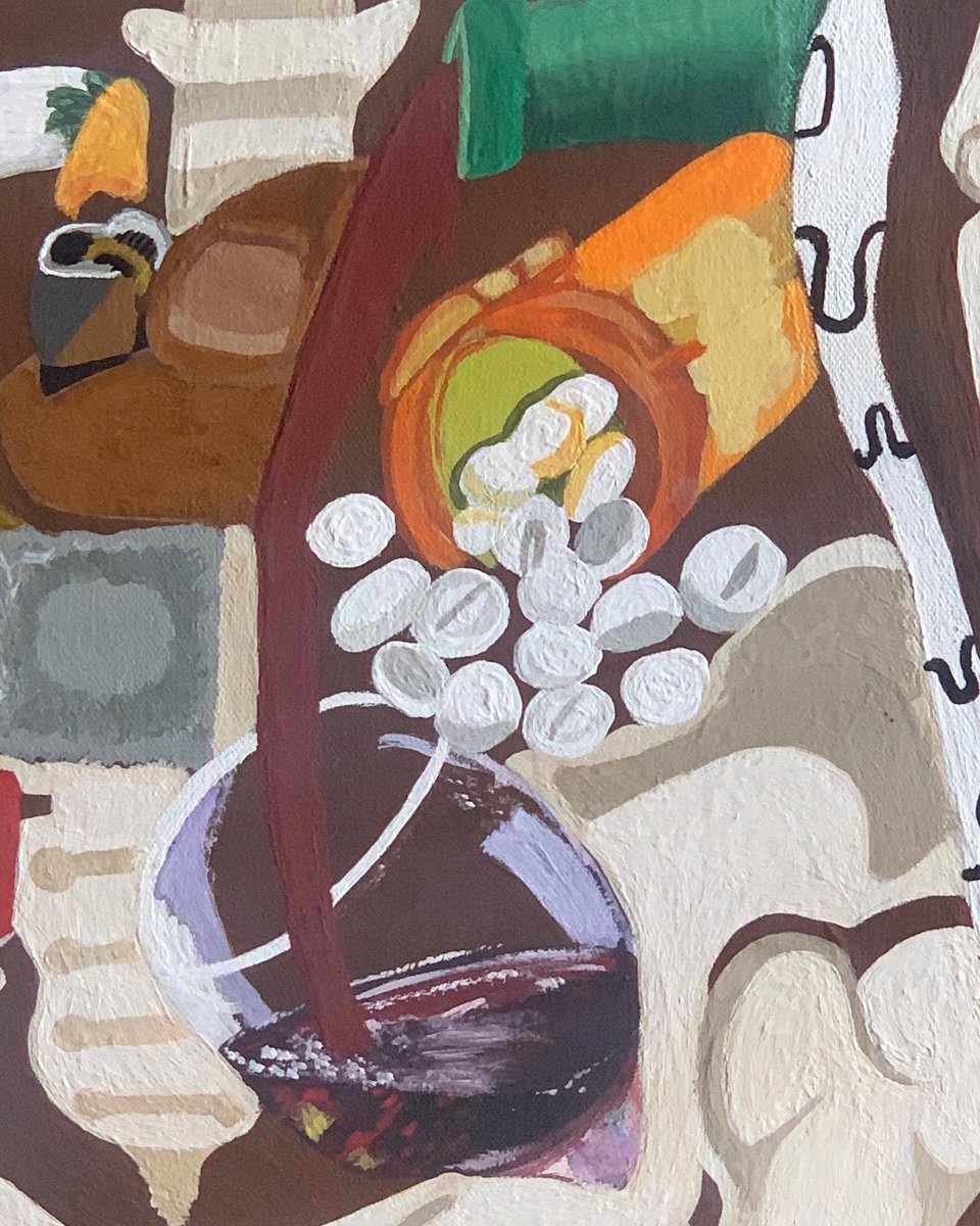 LILPICASSO33's tweet photo. The Anthropology #1: “Something’s Missing.”

Acrylic and oil on canvas.

24 x 36.

Costs $0 to RT ! https://t.co/ky5YQbkTxs