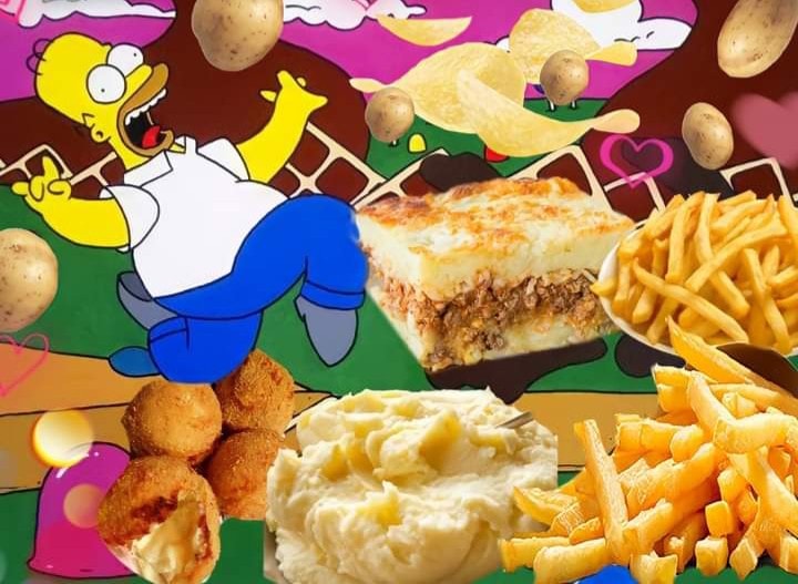 Flantasma1's tweet photo. Que rico es el pastel de papa,la tortilla de papa,las papas fritas,las bombas de papa https://t.co/zkc5eKELdf