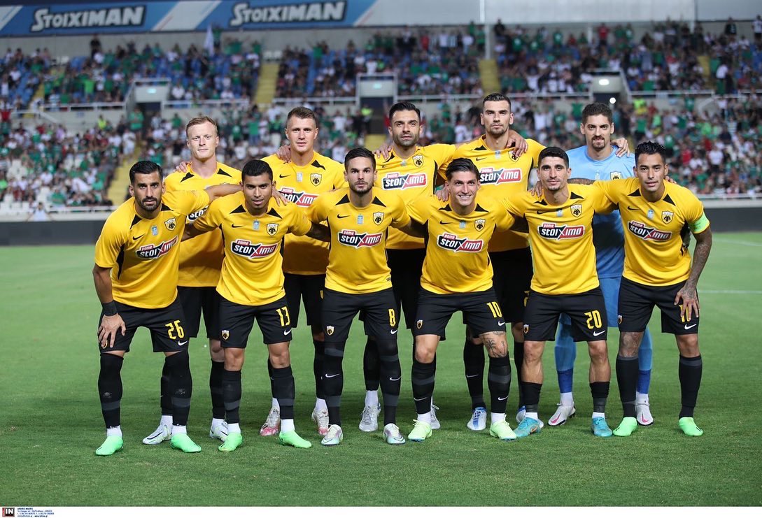 orbelin90's tweet photo. Buen trabajo en equipo @AEK_FC_OFFICIAL  ⚽️🎩 https://t.co/6yollhRguB