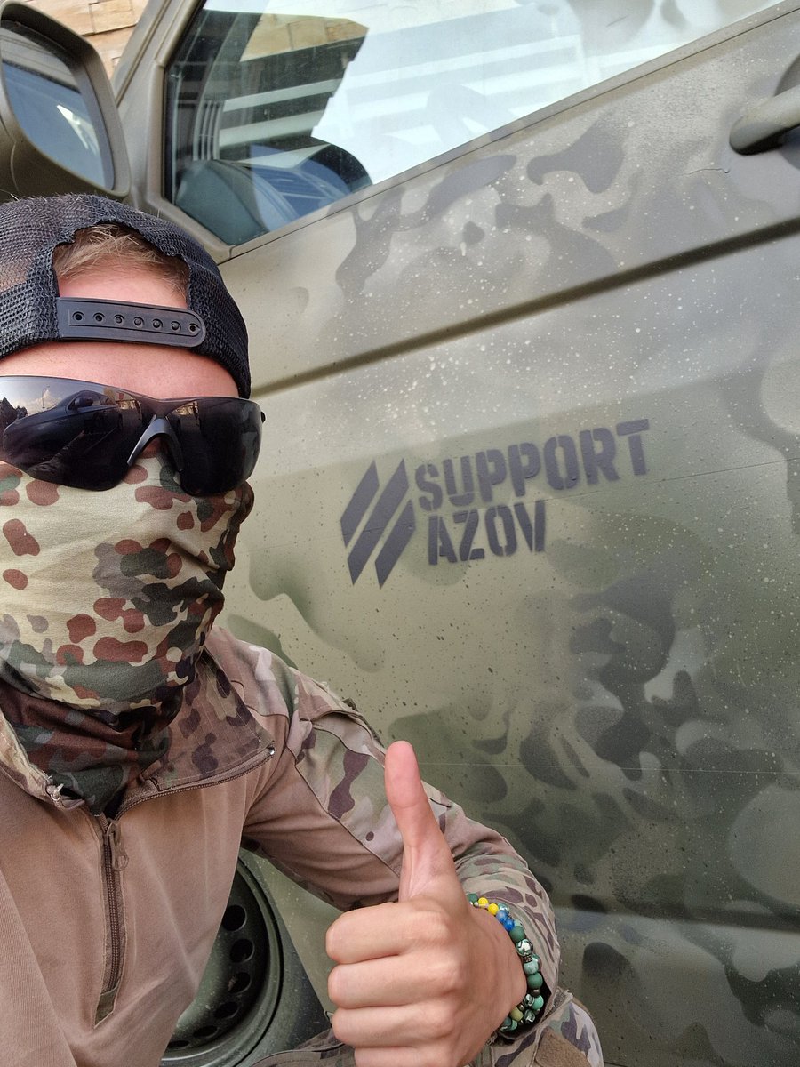 Harri_Est's tweet photo. Delivered some gear to @Polk_Azov, including 20 encrypted radios, IFAKs, survival kits, plate carriers, trauma kits, ballistic glasses etc.
We try to help different units who are defending the freedom of Ukraine 🇺🇦. 
#SlavaUkraini https://t.co/Nros0zJgsP