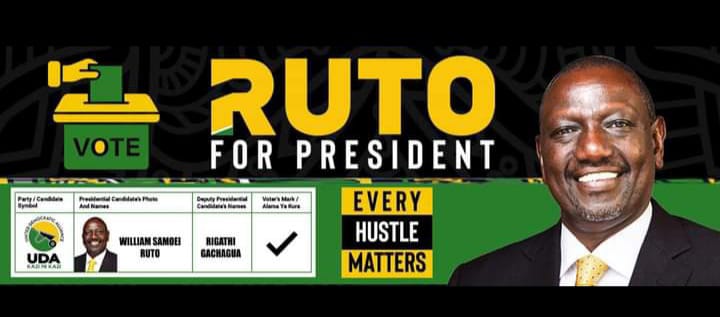 IlhaamFor's tweet photo. Let me take this moment to congratulate you in advance my boss the 5th president of Kenya Dr. William Samoei Ruto. May ALLAH bless and grant you victory on the 9th of August and may ALLAH bless this great nation of Kenya.
#RutoThe5th 
#MamaUDA https://t.co/YsEa4GKRkQ